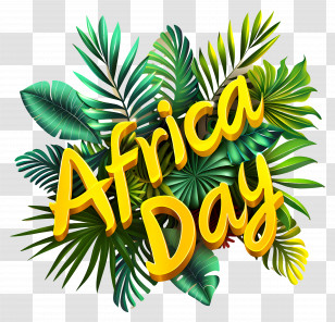 Africa Day - Bright Africa Day Celebration Logo Transparent PNG