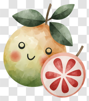 Cartoon Character - Happy Orange Cartoon Transparent PNG