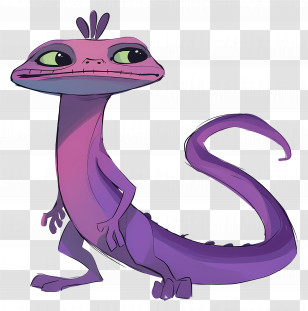 Randall Boggs - Cute Cartoon Lizard Transparent PNG