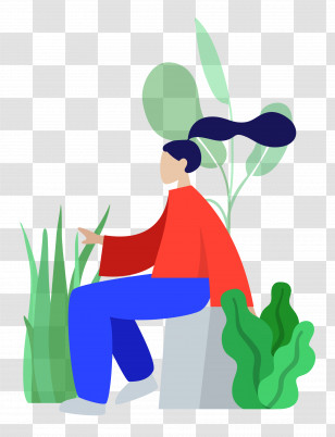 Sitting Transparent PNG