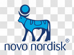 Novo Nordisk Logo - Novo Nordisk Logo With Blue Bull Transparent PNG