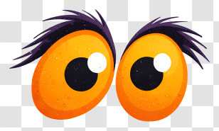 Halloween Dead Eyes - Cartoon Eyes Illustration Transparent PNG