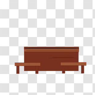 Wooden Bench - Wooden Bench Transparent PNG