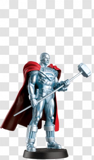 Steel (John Henry Irons) Superhero Batgirl Figurine DC Comics Super Hero Collection - Action Figure Transparent PNG