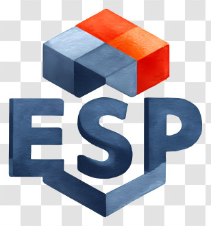 Esp Logo - 3D ESP Logo Emblem Transparent PNG