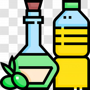 Olive Oil - Olive Oil And Cooking Oil Bottles Transparent PNG