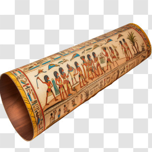 Egypt Scroll
 - Ancient Egyptian Papyrus Scroll Transparent PNG