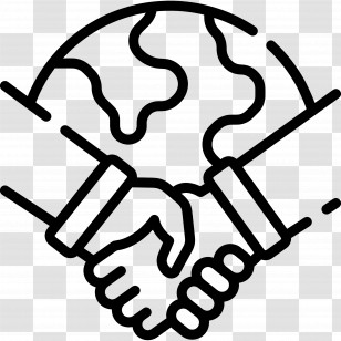 Handshake - Global Handshake Symbol Illustration Transparent PNG