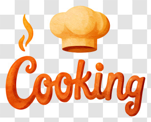 Cooking Logo - Cooking Logo With Chef Hat Transparent PNG