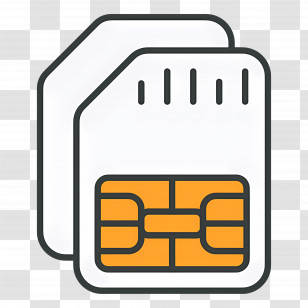 Phone Memory - SIM Card Icon Transparent PNG