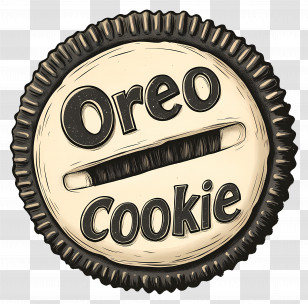 National Oreo Cookie Day - Oreo Cookie Illustration Transparent PNG