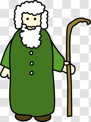 Shepherd Clip Art - S Crook - OLD MAN Transparent PNG