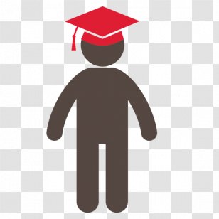 Iowa State University Square Academic Cap Headgear Summer - A College Student Wearing Bachelor's Gown Transparent PNG