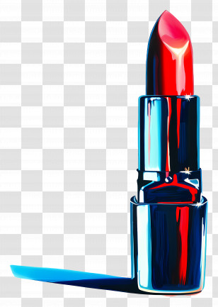 Lipstick - Red Lipstick Illustration Transparent PNG