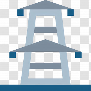 Electrical Transmission - Lifeguard Tower Structure Transparent PNG