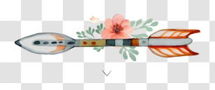 Arrow - Beautiful Decorative Arrow Transparent PNG