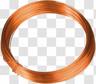 Copper Conductor Magnet Wire Electrical Cable - Metal Transparent PNG