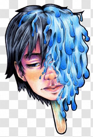 Art Face Fashion Illustration Portrait - Hurry Transparent PNG