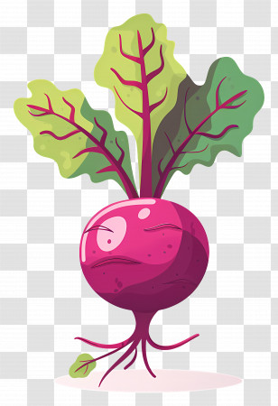 Beetroot - Cartoon Beetroot Illustration Transparent PNG