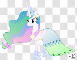 Princess Celestia Dress My Little Pony Rainbow Dash - Holes Vector Transparent PNG
