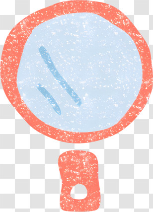 Icon - Hand Mirror With Handle Transparent PNG
