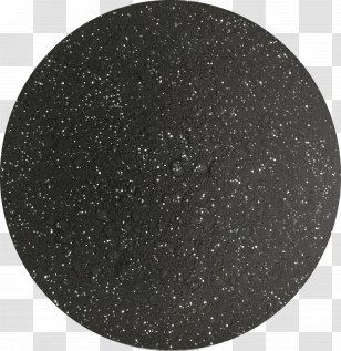 Glitter Circle Pattern - Black - Sparkle Transparent PNG