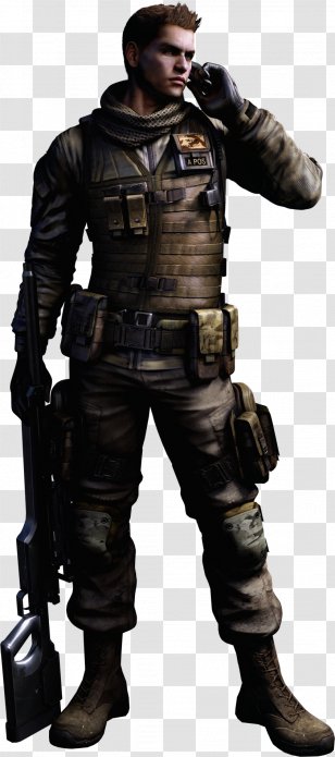 Resident Evil 6 Chris Redfield Leon S. Kennedy Claire - Piers Nivans Transparent PNG