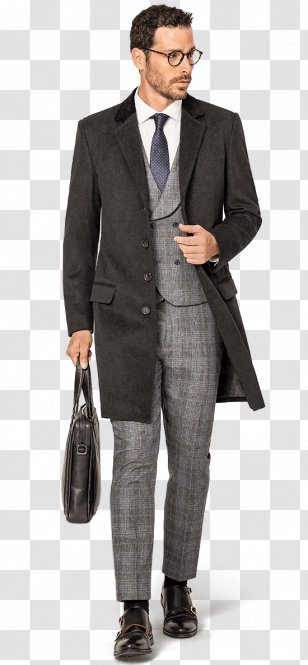 Tuxedo Overcoat Business Jacket - Blazer Transparent PNG
