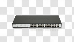 Network Switch Power Over Ethernet Gigabit D-Link Port - Electronics Accessory Transparent PNG
