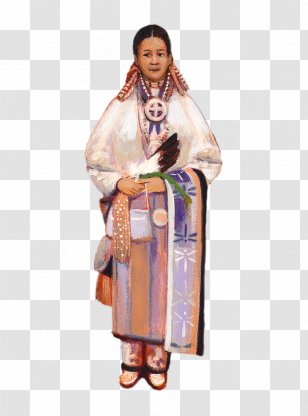 Robe Costume Design Kimono - Watercolor Native Transparent PNG