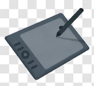 Icon - Drawing Tablet With Pen Transparent PNG