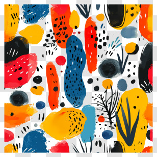 Abstract Shapes - Colorful Abstract Shapes And Patterns Transparent PNG