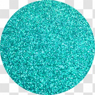 Glitter Blue Eye Shadow Color Turquoise - Lacquer - Material Transparent PNG