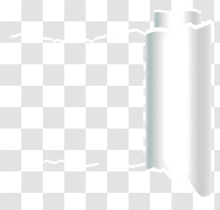 Ripped Paper - Blank White Scroll Transparent PNG
