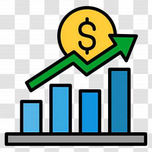 Stock Market - Illustration Of Financial Growth Chart Transparent PNG