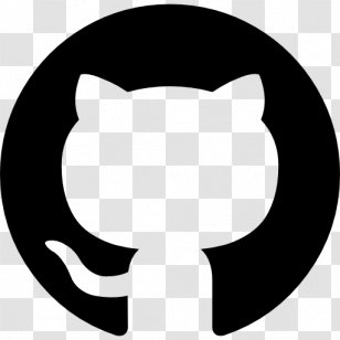GitHub - Black - Github Transparent PNG