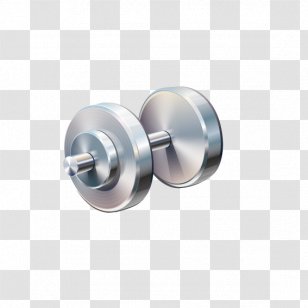 Dumbbell Physical Exercise Weight Training Fitness - Equipment - Barbell Transparent PNG