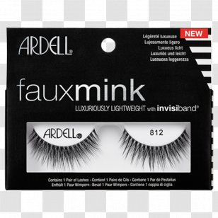 Eyelash Extensions Ardell Faux Mink 811 812 Lashes - Brand - Eye Transparent PNG