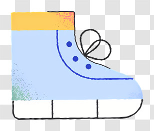 Shoes - Colorful Casual Shoe Transparent PNG