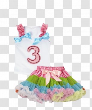 Tutu Clothing Dress Sequin Ruffle - Flower - Skirt Transparent PNG