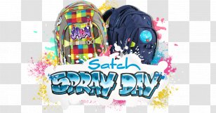 Satchel Graffiti Stationery Shopping - Spray Transparent PNG