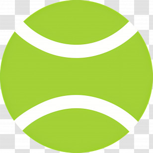 Tennis Ball - Green Tennis Ball Icon Transparent PNG
