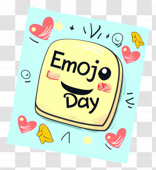 World Emoji Day - Emoji Day Celebration Transparent PNG