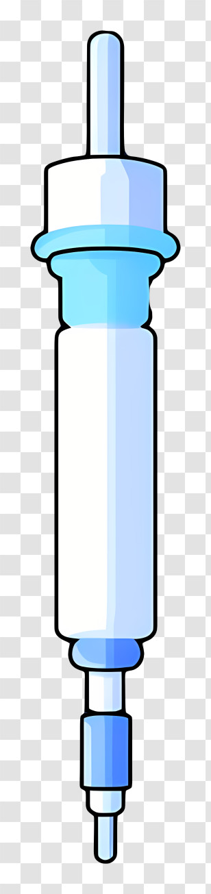 Plastic Water Container - Medical Dropper In Cartoon Style Transparent PNG