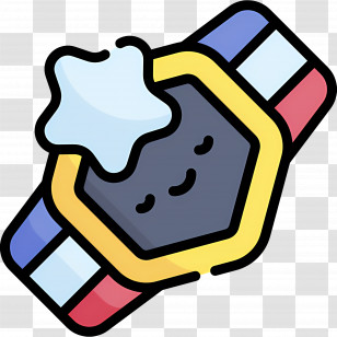 Champion Belt - Cute Wristwatch Transparent PNG