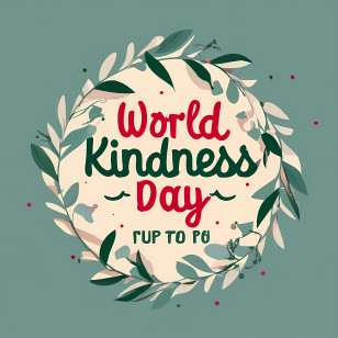 World Kindness Day - World Kindness Day Wreath Illustration Transparent PNG