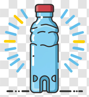 Plastic Bottle - Plastic Water Bottle For Hydration Transparent PNG
