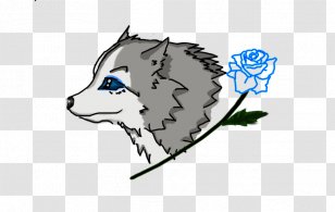 Dog Snout Character Clip Art - Flower - Carp In Chinese Ink Painting Transparent PNG