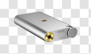 Digital Audio Headphone Amplifier Sony PHA-1A Digital-to-analog Converter - Technology - USB Headset Transparent PNG