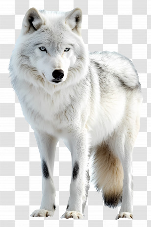 Cool Wolf - Sitting Husky Dog Transparent PNG